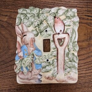 Vintage Peter Rabbit Light Switch Cover